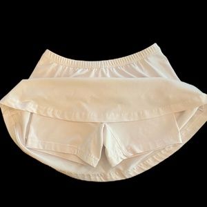 Bolle tennis skirt white mini skort medium